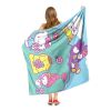 Hello Kitty; Springtime Friends Aggretsuko Comics Silk Touch Throw Blanket; 50" x 60"