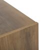 Bathroom storage cabinet,small storage cabinet,ratten locker, 2 door cabinet,living room, bedroom, home office floor cabinet, rustic brown