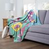 Hello Kitty; Springtime Friends Aggretsuko Comics Silk Touch Throw Blanket; 50" x 60"