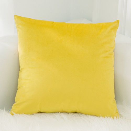 Dutch Suede Pillow Cushion Sofa Cushion Office Lumbar Bed Head Backrest Velvet Pillow Cover