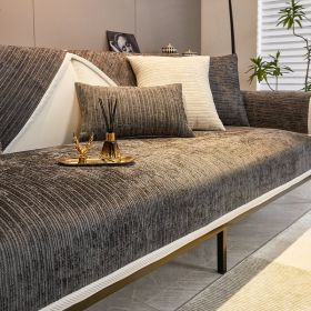 Four Seasons Universal Sofa Cover Cover All-inclusive Universa (Option: Flow Light Gray-70 × 70)