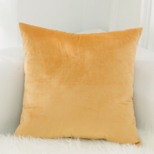 Dutch Suede Pillow Cushion Sofa Cushion Office Lumbar Bed Head Backrest Velvet Pillow Cover
