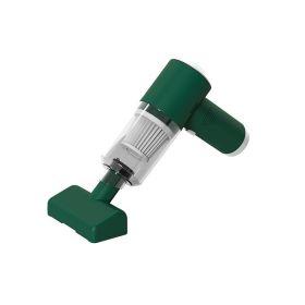 Rechargeable Bed Pillow Sofa Uv Led Wireless Handheld Mites Vacuum Cleaner Anti Remove Dust Mite Controllers (Color: Green)